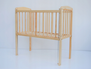 Kalak Mini drevená posteľ 90 x 40 cm borovica